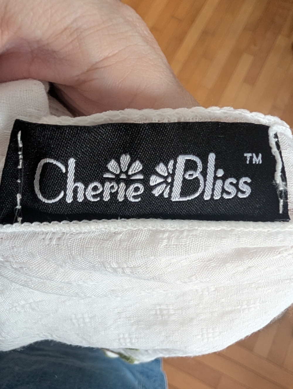 Cherie Bliss Embroidered Cover Up - Picture 5 of 5